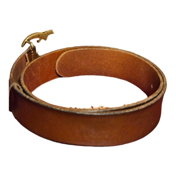 SOLD-Men's Gucci Brown Leather Belt Size 65/34 - Picture 6 of 10